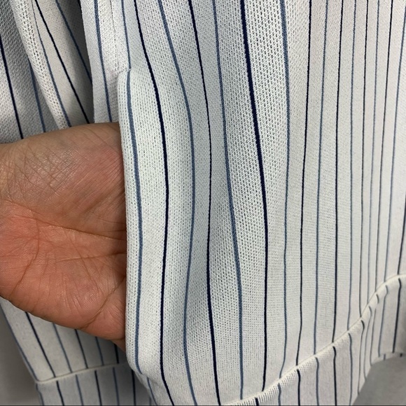 Stella Mc Cartney Pinstriped Stretch knit track jacket - Picture 10 of 16